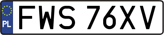 FWS76XV