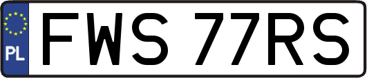 FWS77RS