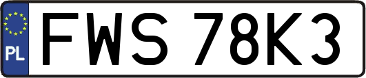 FWS78K3