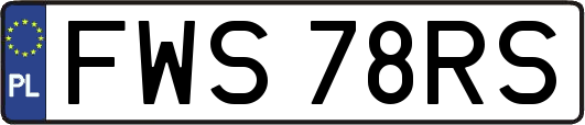 FWS78RS