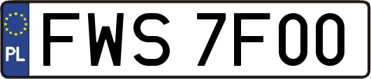 FWS7F00