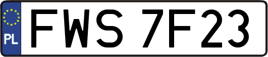 FWS7F23