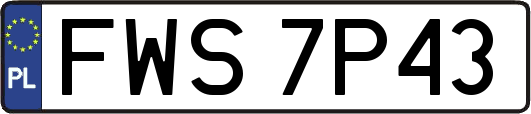 FWS7P43