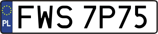 FWS7P75