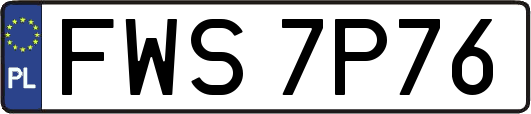 FWS7P76
