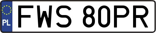 FWS80PR