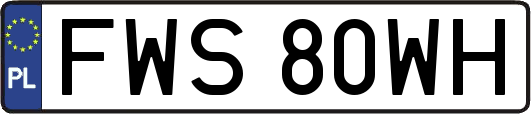 FWS80WH