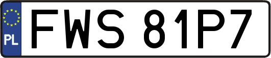 FWS81P7