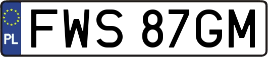 FWS87GM