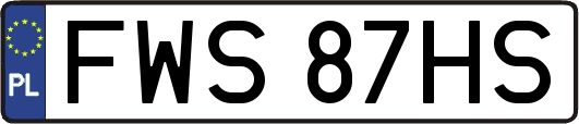 FWS87HS