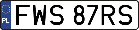 FWS87RS