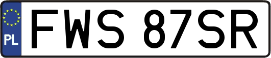 FWS87SR