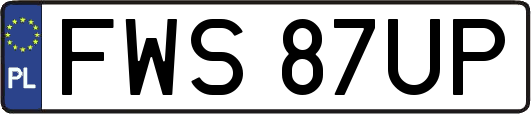 FWS87UP