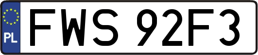 FWS92F3