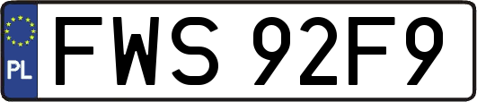 FWS92F9
