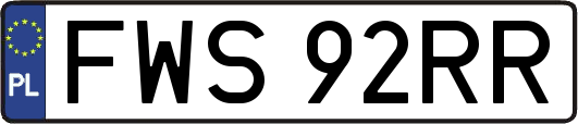 FWS92RR