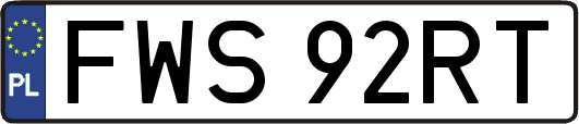 FWS92RT