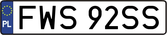 FWS92SS