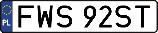FWS92ST