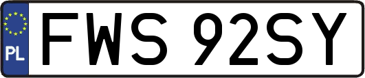 FWS92SY