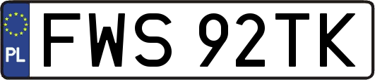 FWS92TK