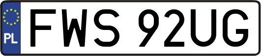 FWS92UG