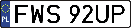 FWS92UP