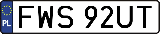 FWS92UT