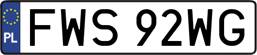 FWS92WG