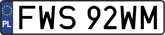 FWS92WM