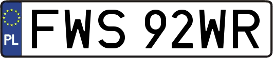 FWS92WR