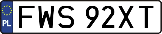 FWS92XT
