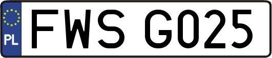 FWSG025