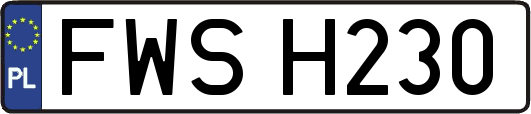 FWSH230