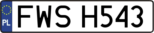 FWSH543