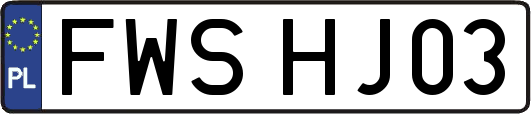 FWSHJ03