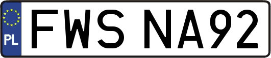 FWSNA92