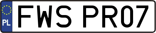 FWSPR07