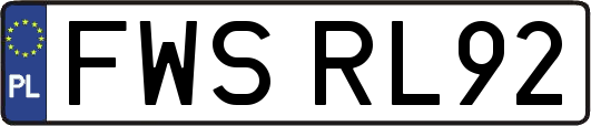 FWSRL92