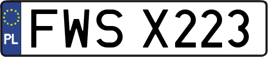 FWSX223