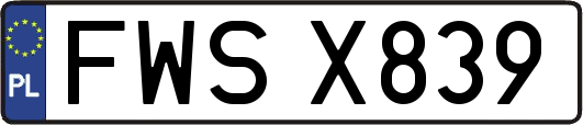 FWSX839