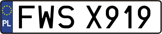 FWSX919