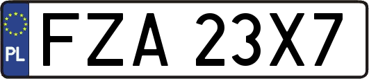 FZA23X7