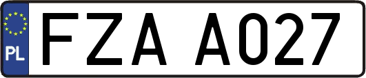 FZAA027