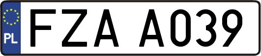 FZAA039