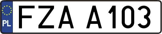 FZAA103