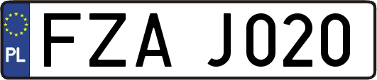 FZAJ020