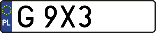 G9X3