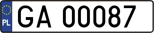 GA00087