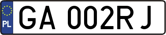 GA002RJ
